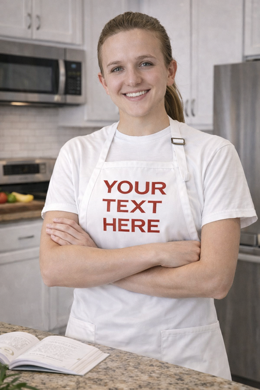 Written Aprons Personalized aprons with text — Place4Print - Best Place Printing ...