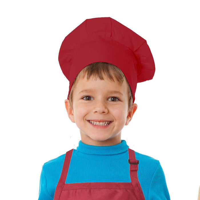 Chef Cap Red Color Red Chef Hat